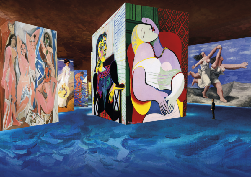 Nouveau Spectacle Aux Carrieres De Lumiere Picasso Et Les Maitres Espagnols Farandole